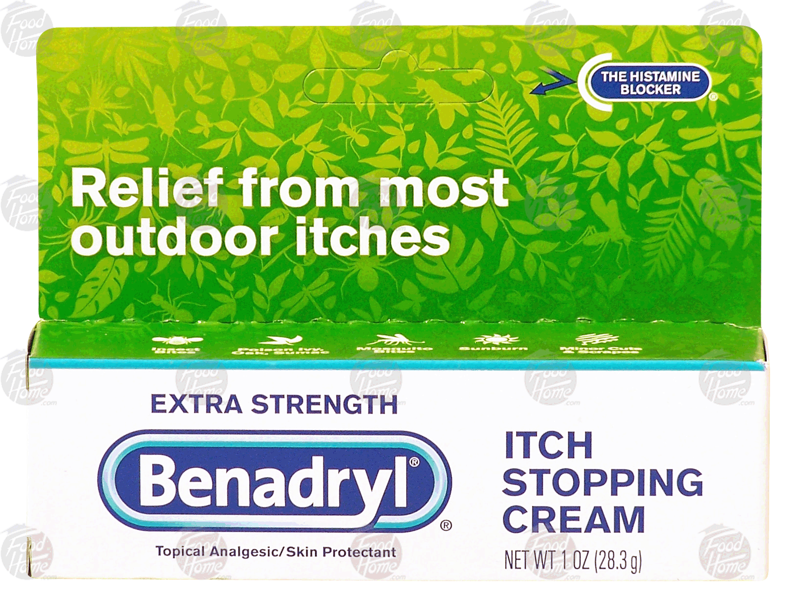 Benadryl  extra strength itch stopping cream Full-Size Picture